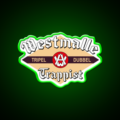 Westmalle Trappist Belgian Beer Logo Beer Bar Decor Led Neon Sign Rgb Color - LED neon sign view 8