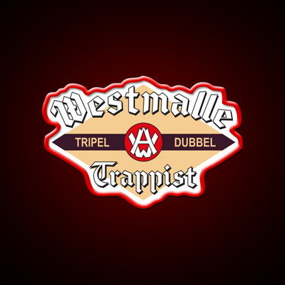 Westmalle Trappist Belgian Beer Logo Beer Bar Decor Led Neon Sign Rgb Color - LED neon sign view 10