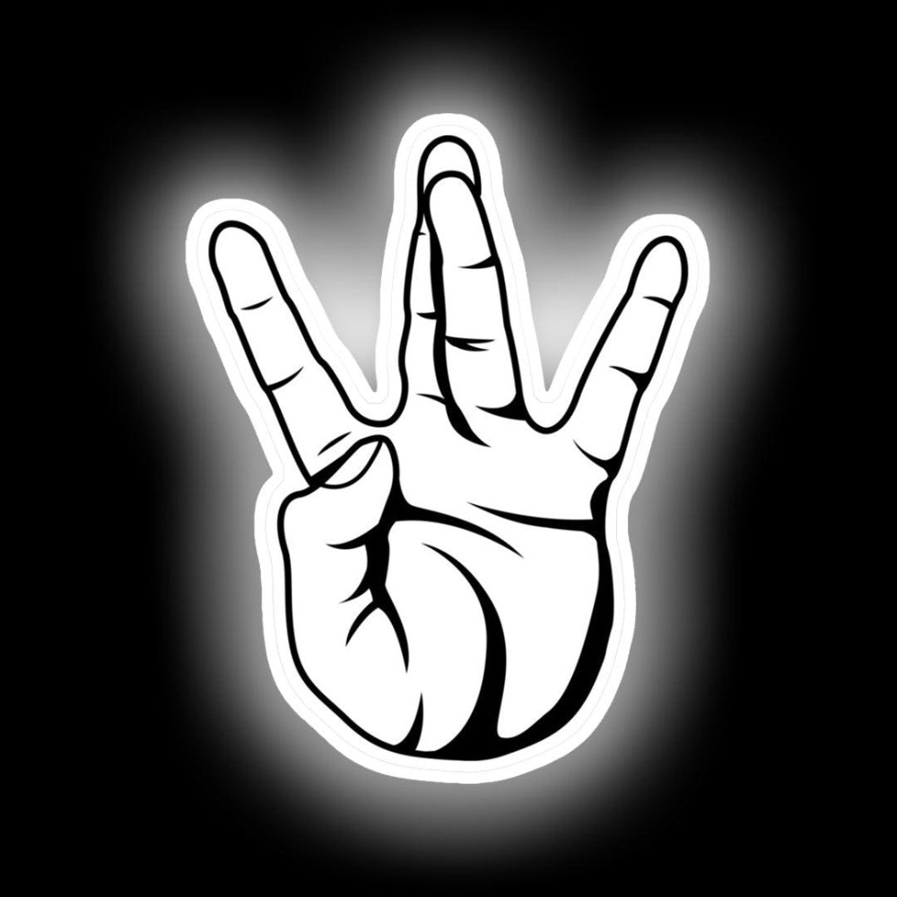 Westside West Coast Rap Hip Hop Hand Sign Neon Sign - Shineneon