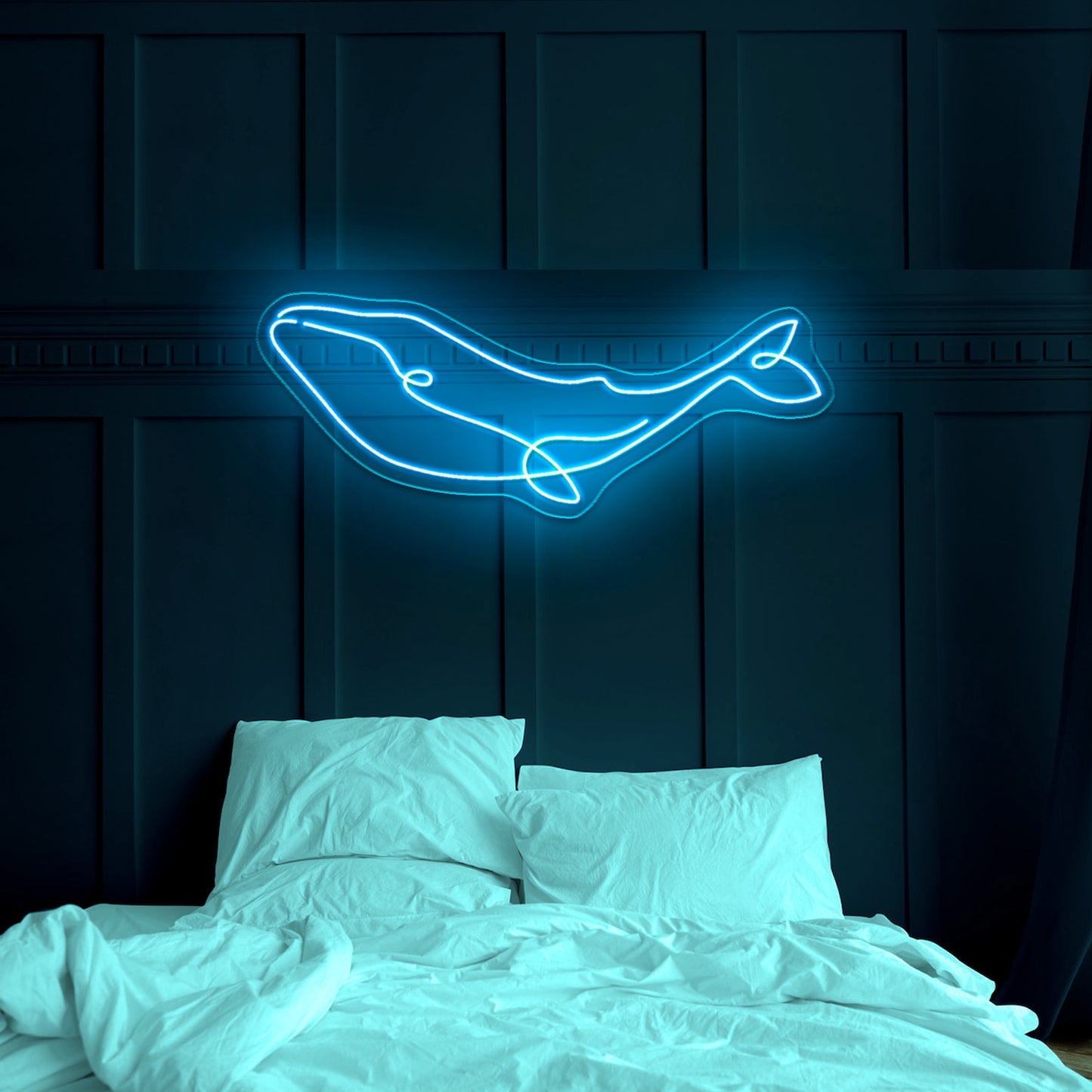 Whale Led Neon Sign