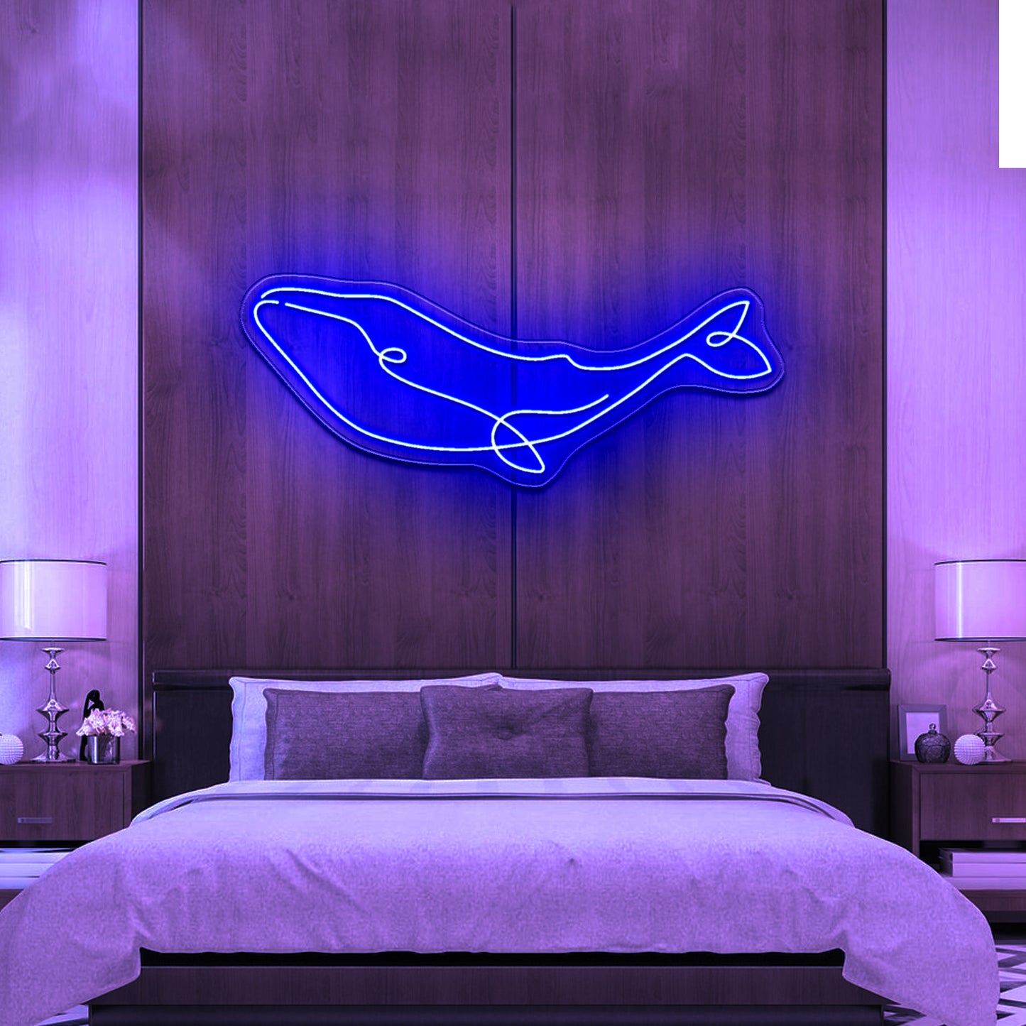 Whale Led Neon Sign