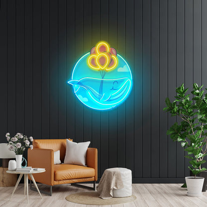 Whale Led Neon Sign Light Custom Led Signs - Shineneon