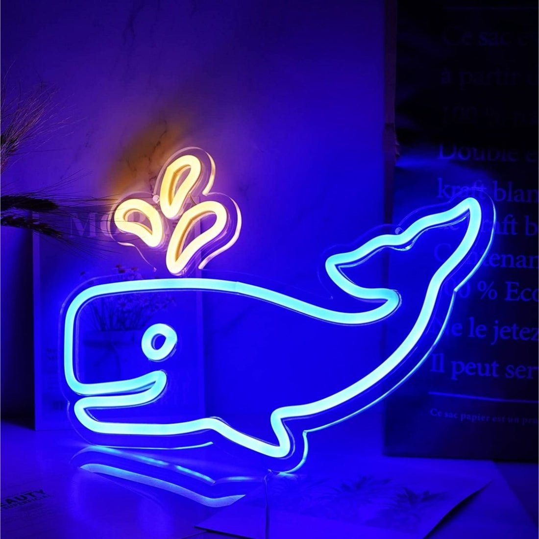 Whale Led Sign Business Neon Sign - Shineneon