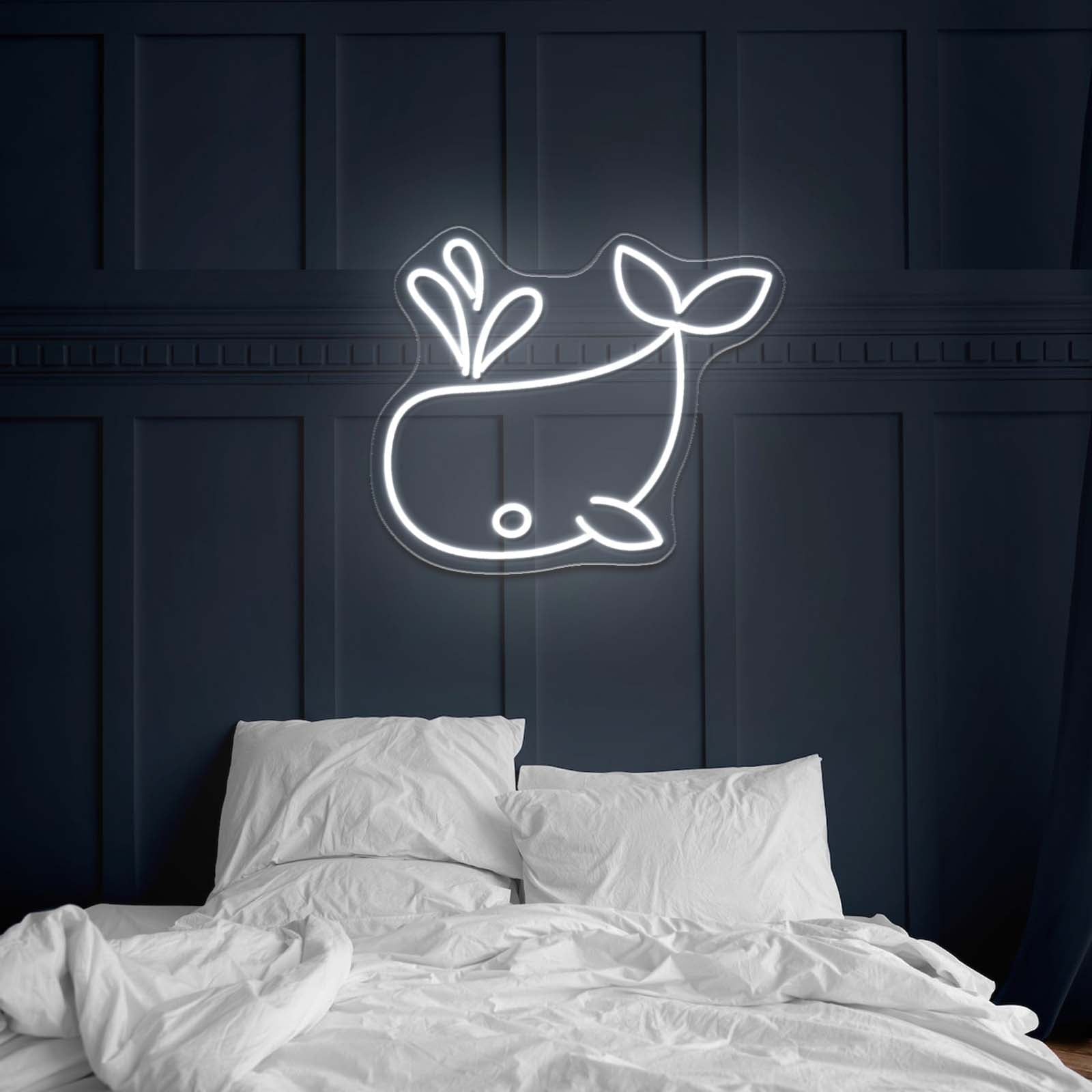 Whale Pal Cte Neon Signs For Wall Decor - Shineneon