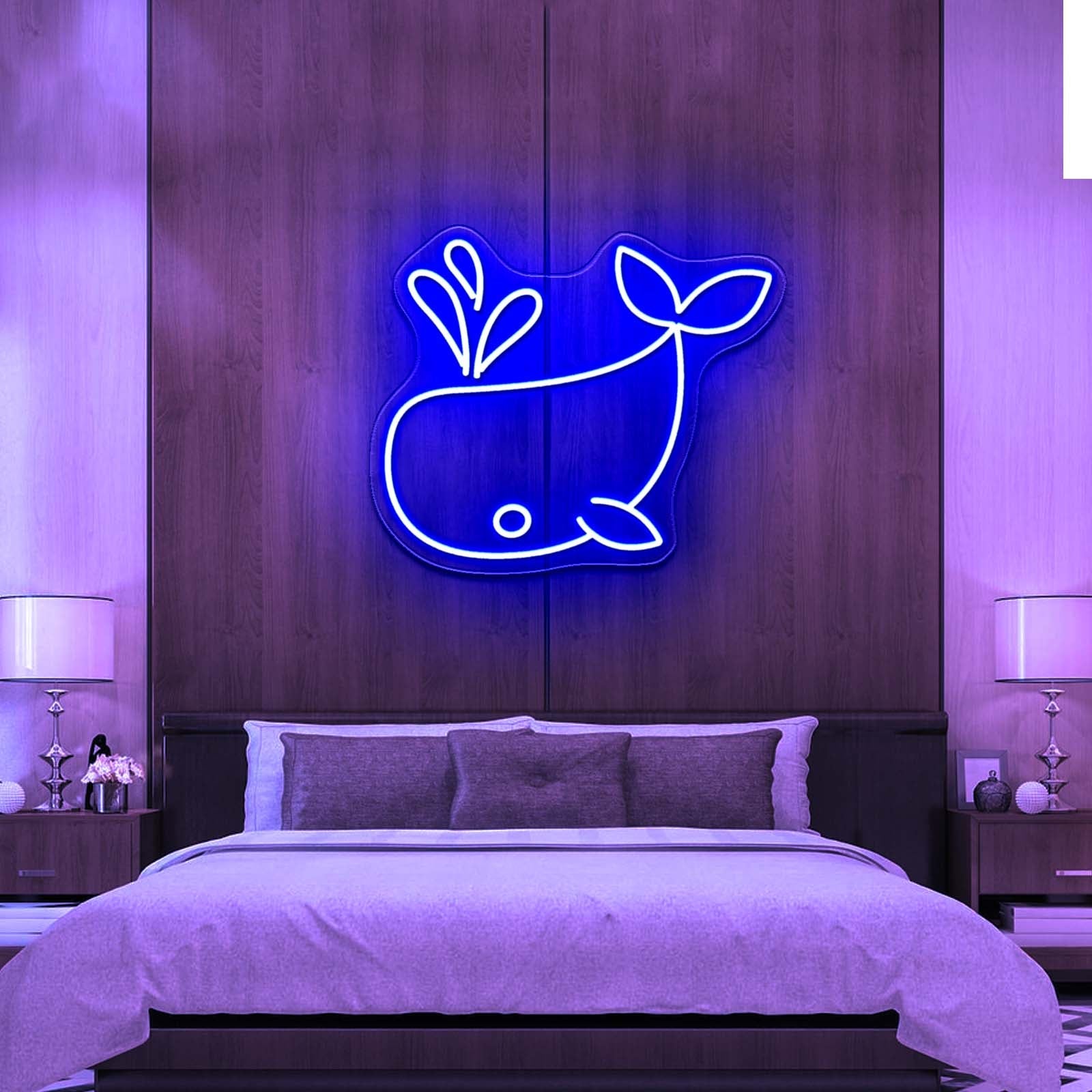 Whale Pal Cte Neon Signs For Wall Decor - Shineneon
