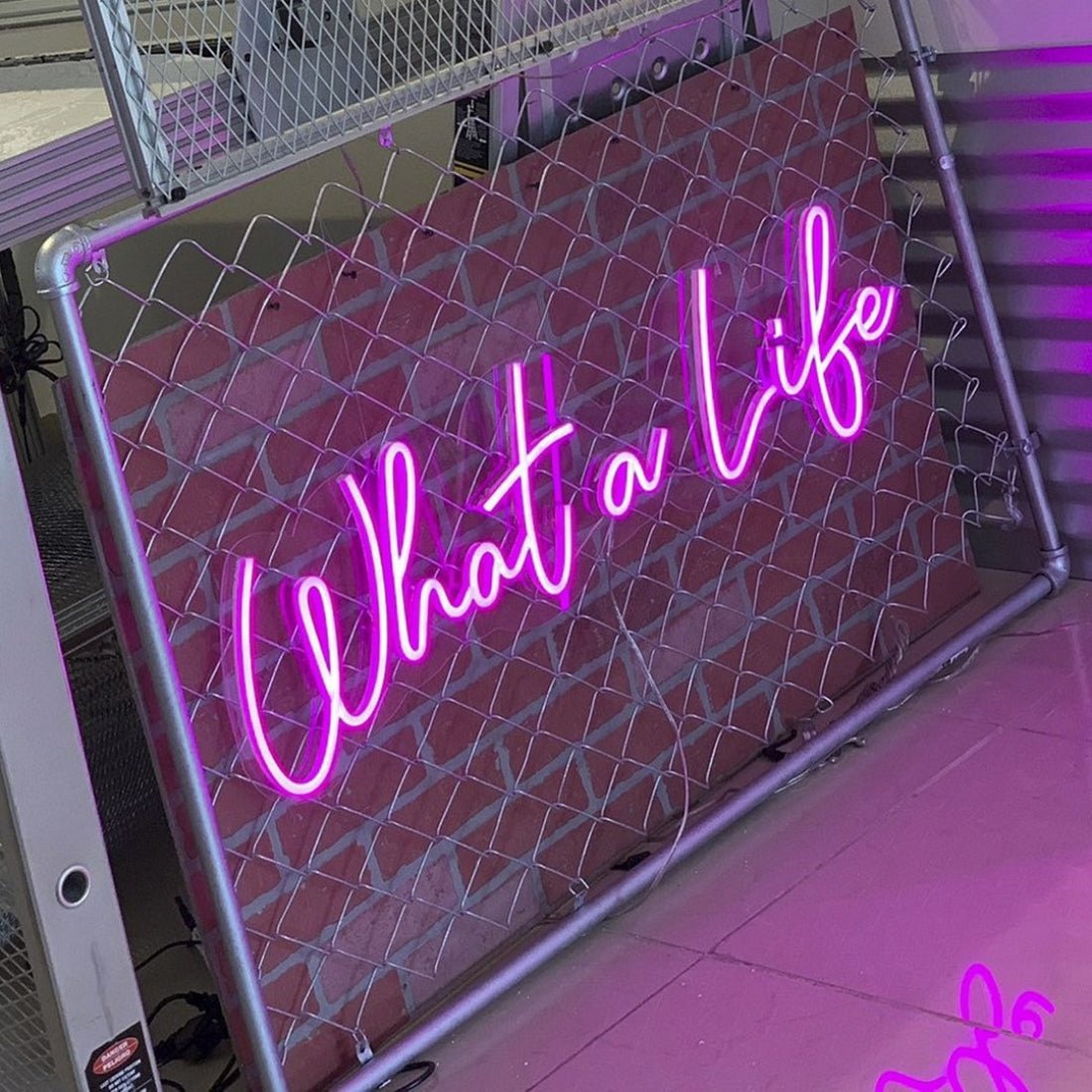 What A Life Led Sign Business Neon Sign - Shineneon