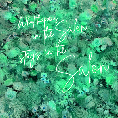 What Happens In The Salon Stays In The Salon Led Neon Sign | Shineneon