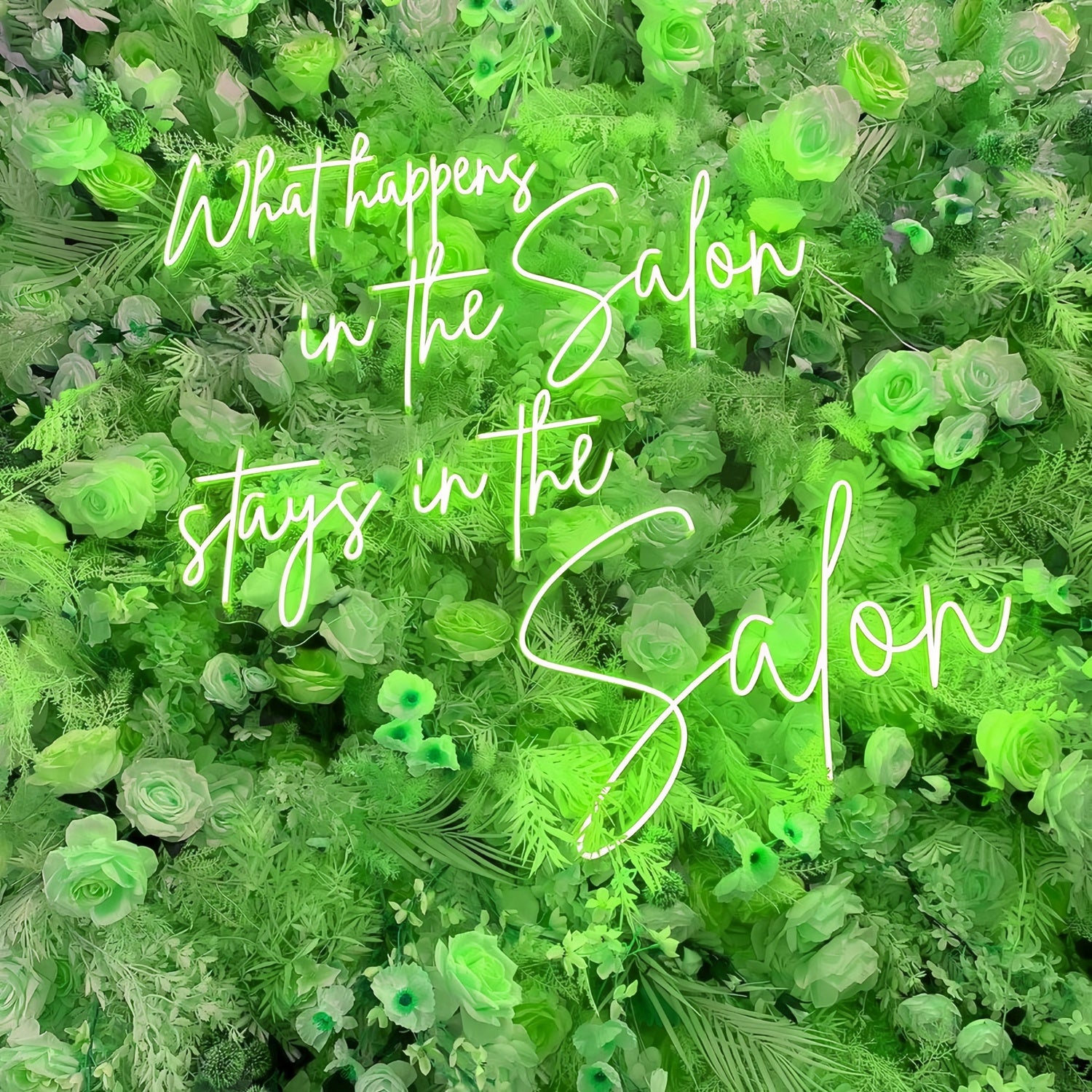 What Happens In The Salon Stays In The Salon Led Neon Sign | Shineneon