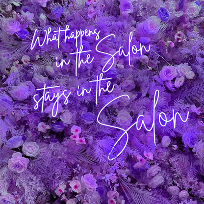 What Happens In The Salon Stays In The Salon Led Neon Sign | Shineneon