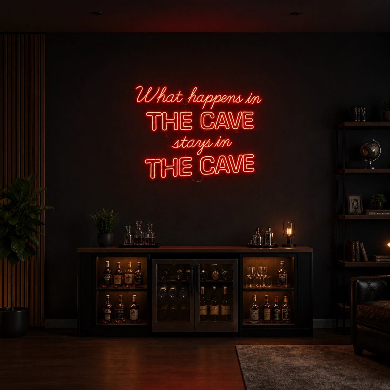 What Happens LED Neon Sign Garage Man Cave Neon Sign - Shineneon