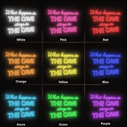 What Happens LED Neon Sign Garage Man Cave Neon Sign - Shineneon