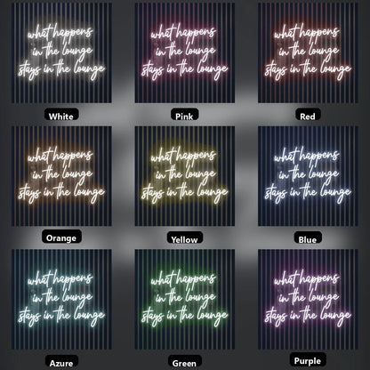 What Happens Wall Art LED Neon Sign - Shineneon
