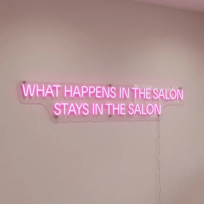 What Happens Wall Decor LED Neon Sign - Shineneon