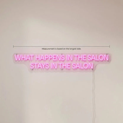 What Happens Wall Decor LED Neon Sign - Shineneon