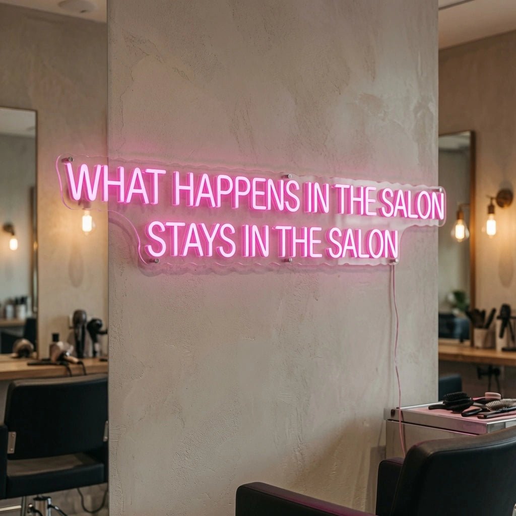 What Happens Wall Decor LED Neon Sign - Shineneon