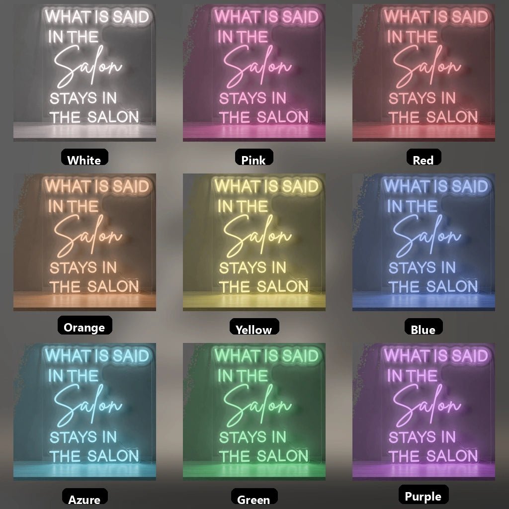 What Is Said LED Neon Sign - Shineneon