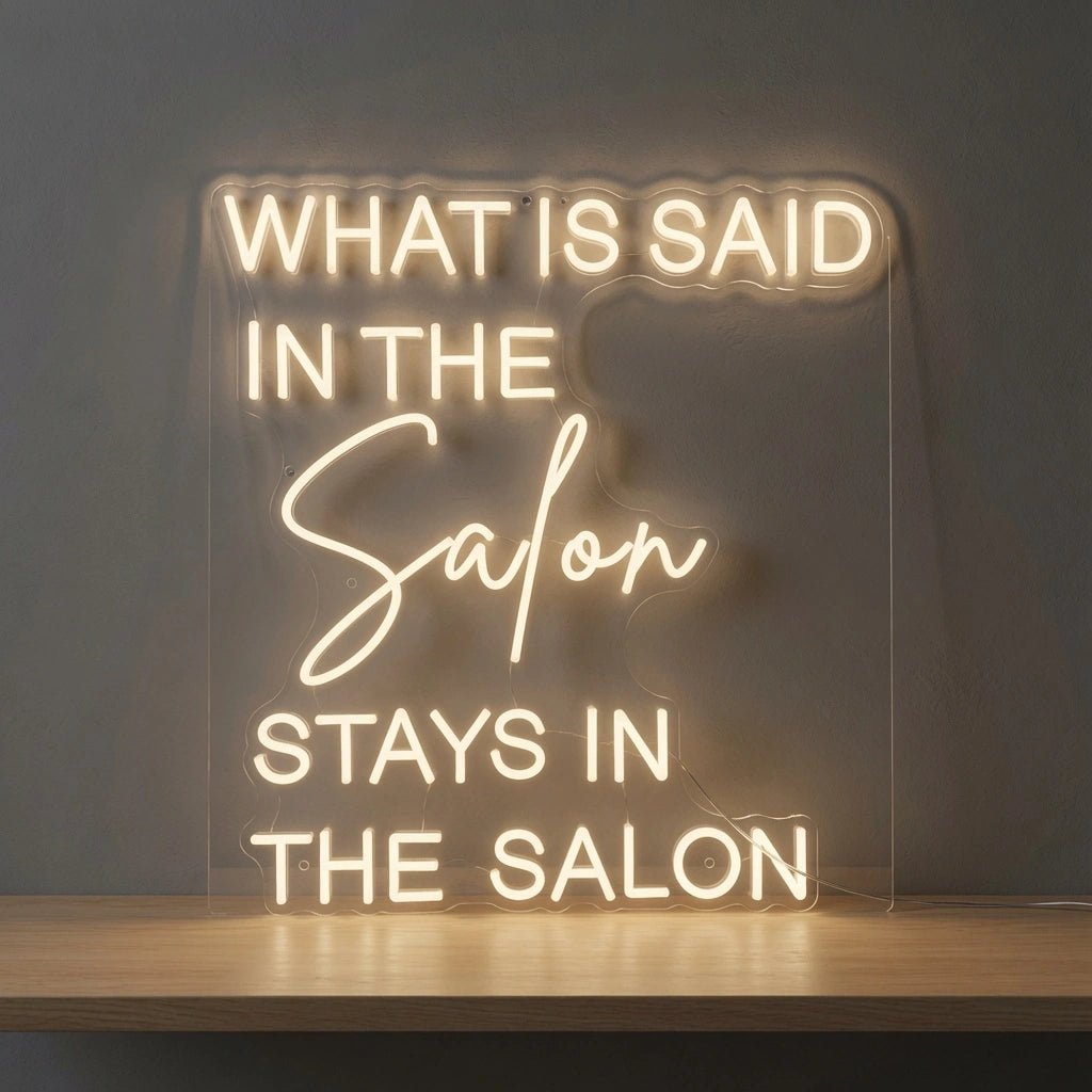 What Is Said LED Neon Sign - Shineneon
