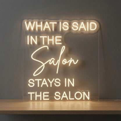 What Is Said LED Neon Sign - Shineneon