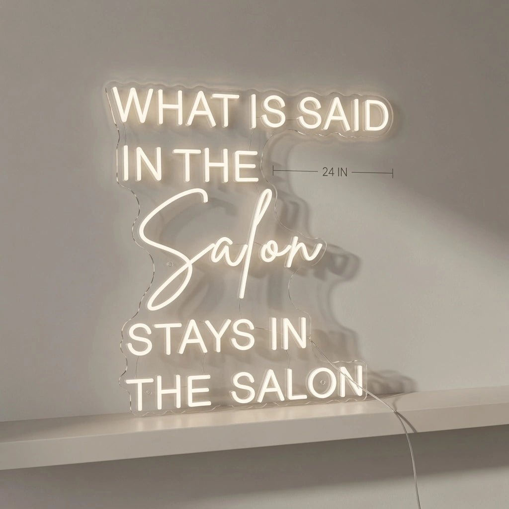 What Is Said LED Neon Sign - Shineneon