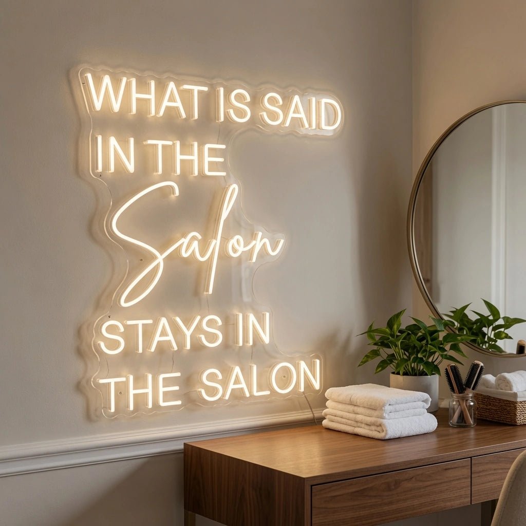 What Is Said LED Neon Sign - Shineneon