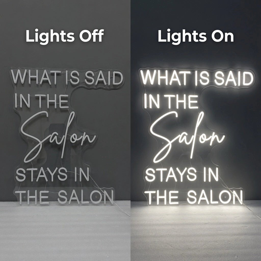 What Is Said Wall Decor LED Neon Sign - Shineneon