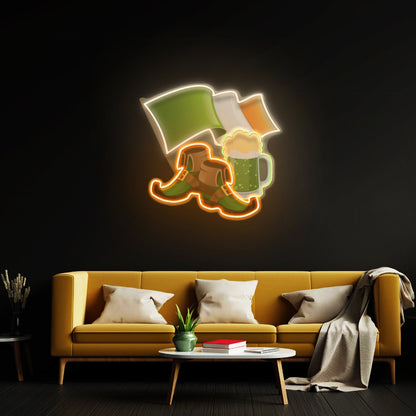 What Makes Saint Patrick Day Led Signs Artwork For Sale - Shineneon