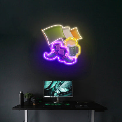 What Makes Saint Patrick Day Led Signs Artwork For Sale - Shineneon