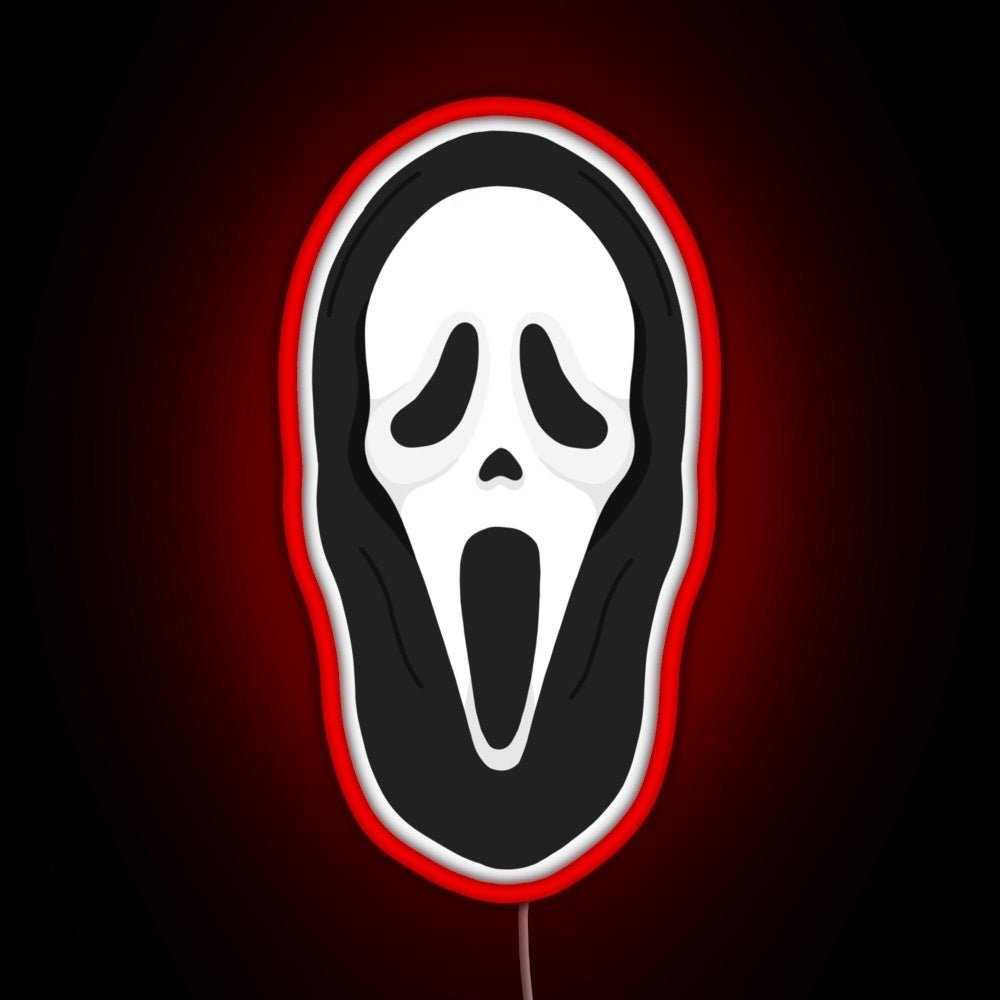 What S Your Favourite Scary Movie Rgb Led Neon Sign Pop Wall Art - Shineneon