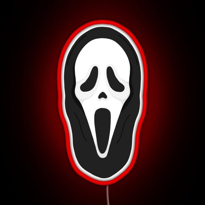 What S Your Favourite Scary Movie Rgb Led Neon Sign Pop Wall Art - Shineneon