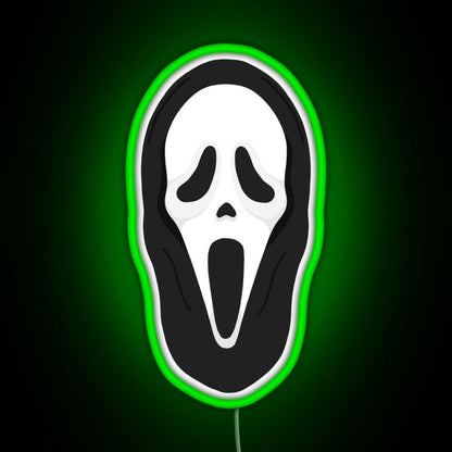 What S Your Favourite Scary Movie Rgb Led Neon Sign Pop Wall Art - Shineneon