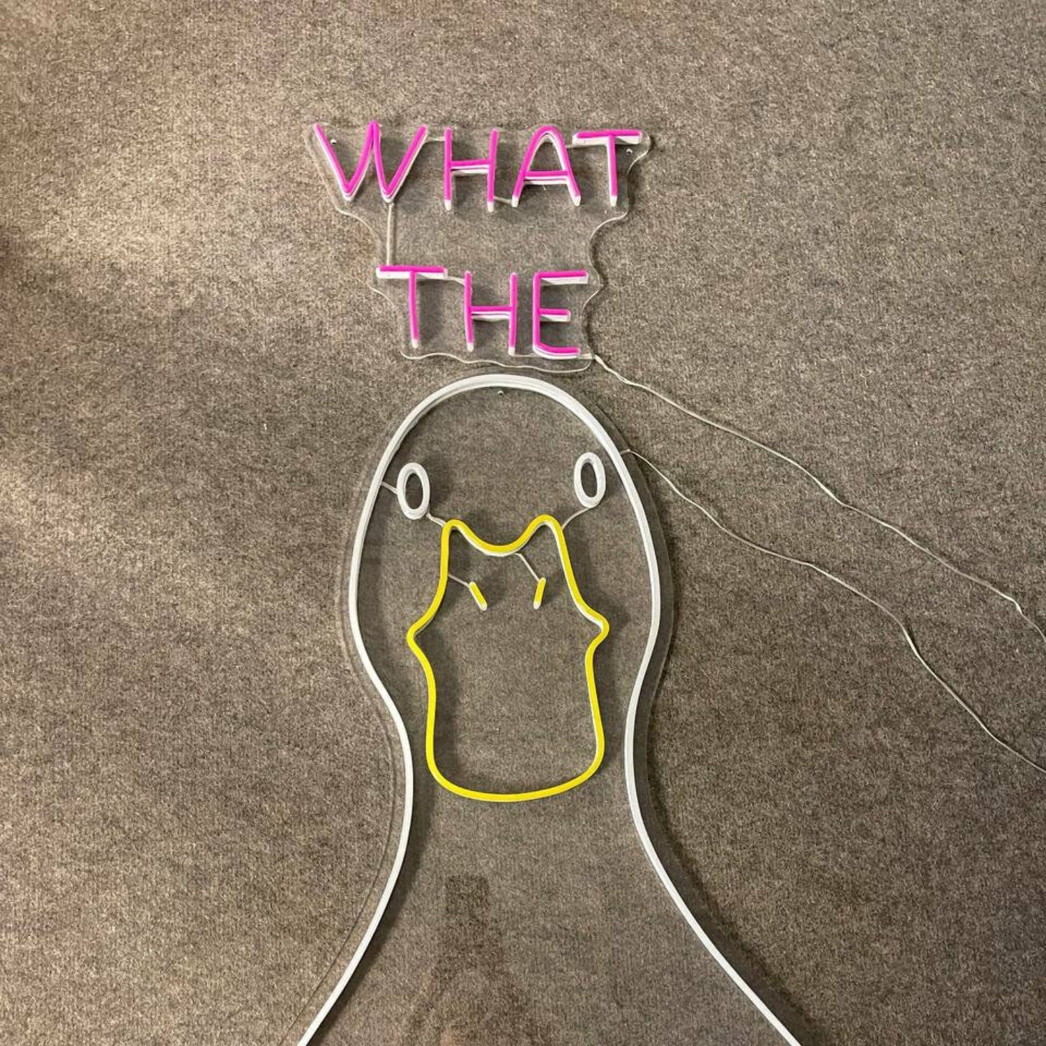 What The Duck Led Neon Sign | Shineneon