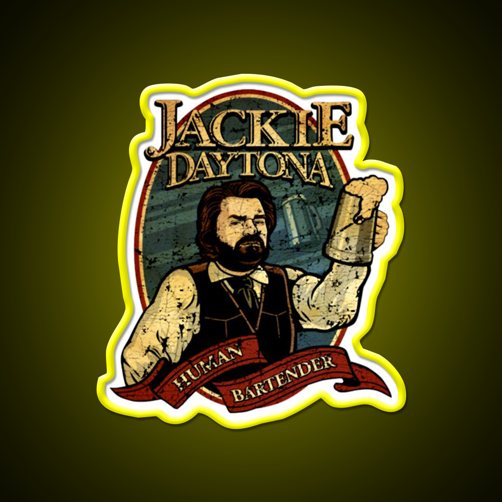 What We Do In The Shadows Jackie Daytona Beer Bar Decor Led Neon Sign Rgb Color - LED neon sign view 7