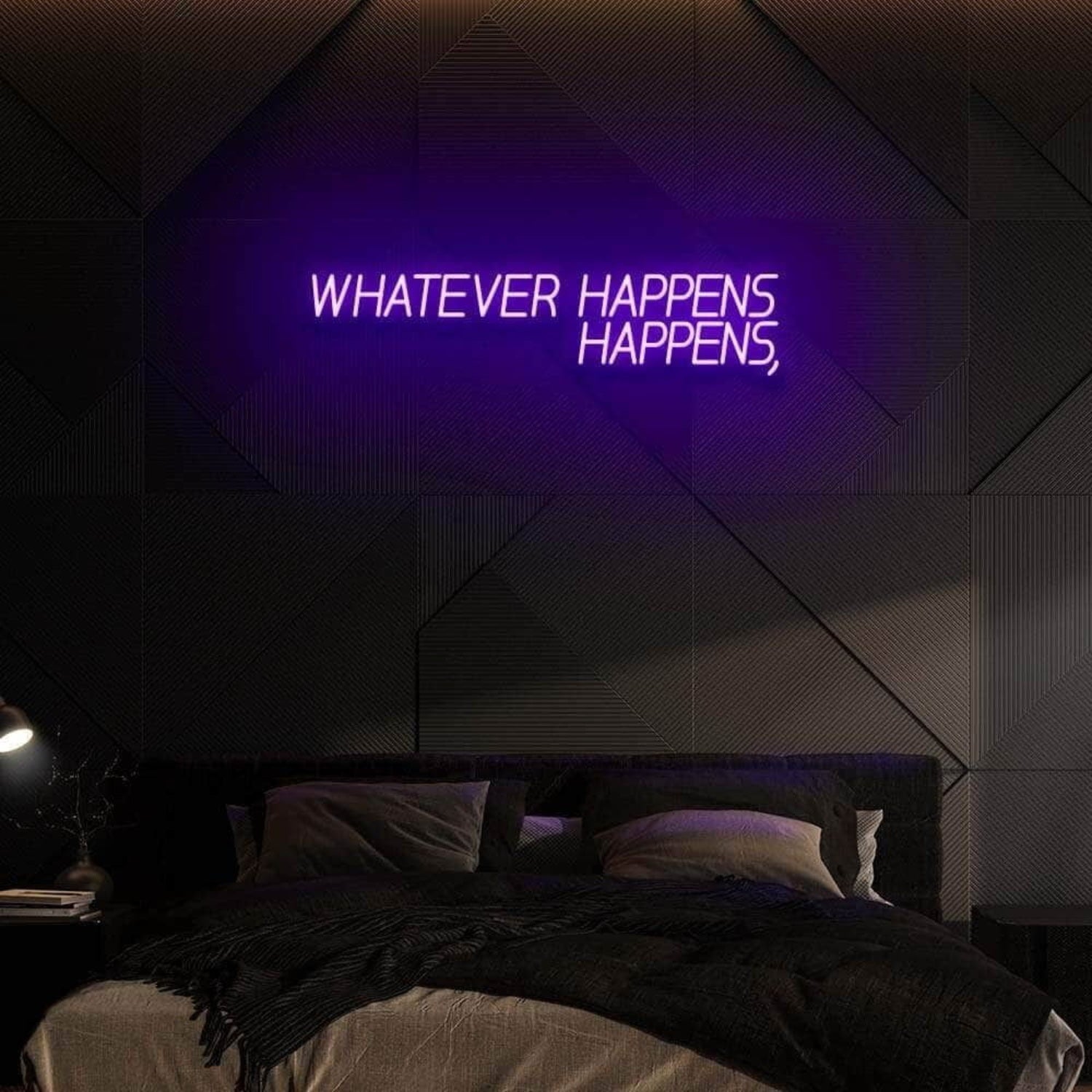 Whatever Happens Happens Led Neon Sign - Shineneon