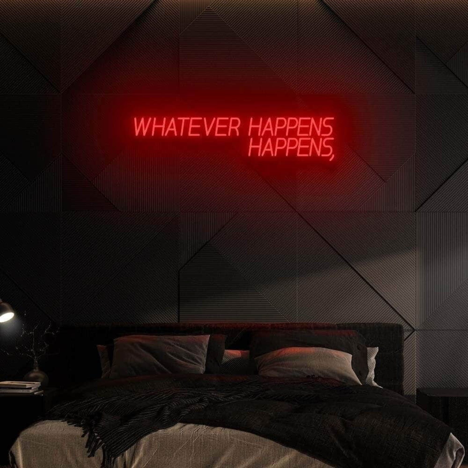 Whatever Happens Happens Led Neon Sign - Shineneon