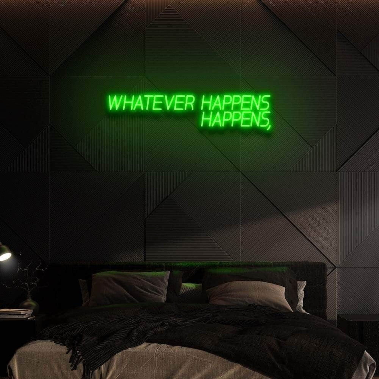 Whatever Happens Happens Led Neon Sign - Shineneon