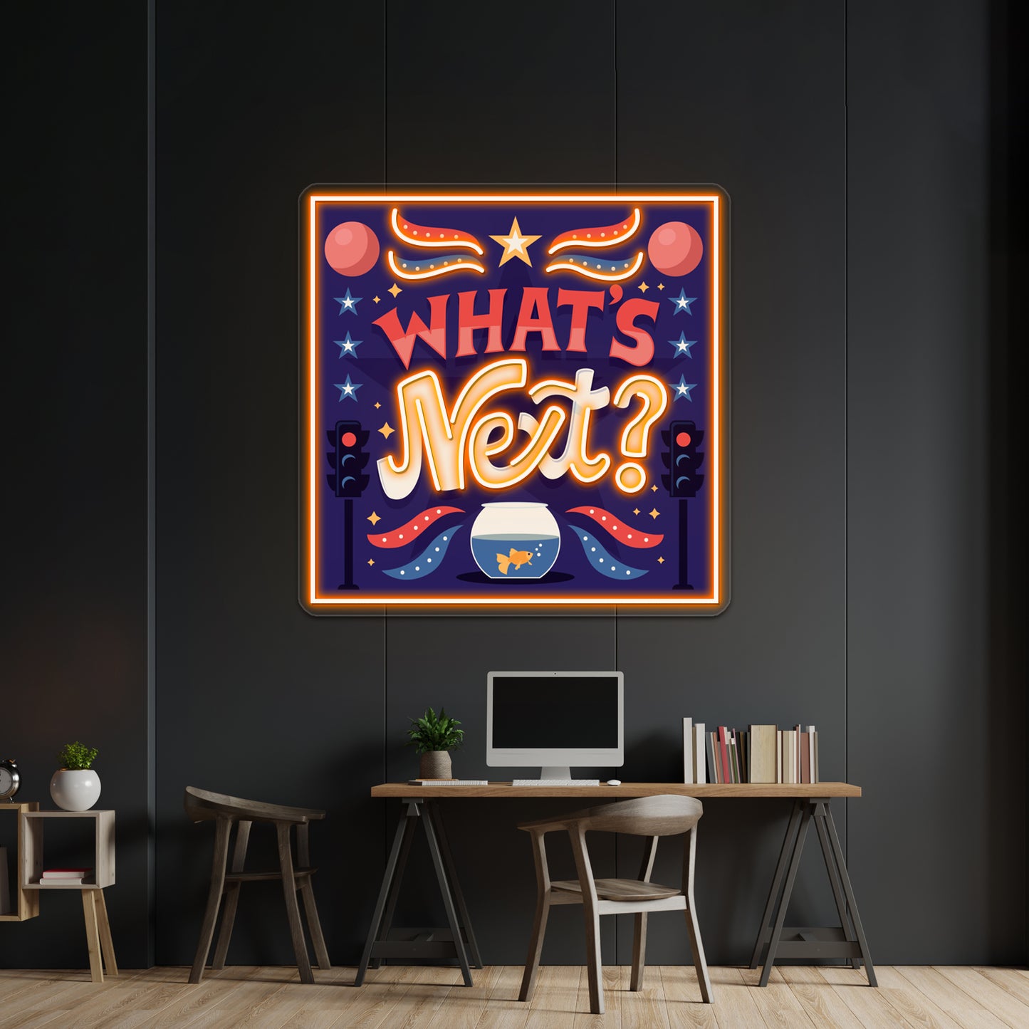 Whats Next Artwork Neon Signs Custom