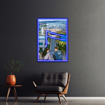 When The Camellia Blooms Pop Art Poster Artwork Neon Signs Custom | Shineneon