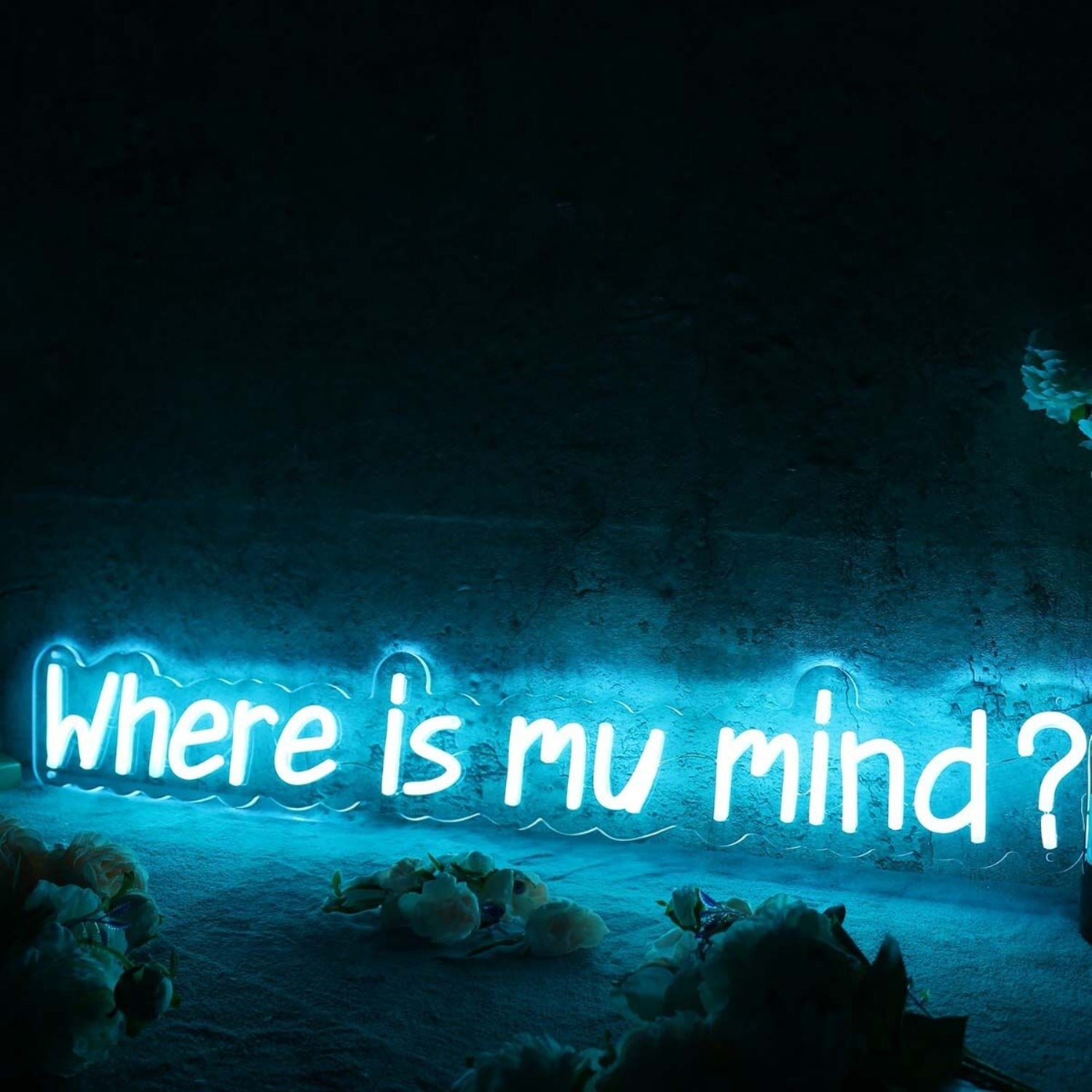 Where Is My Mind Blue Led Neon Sign - Shineneon