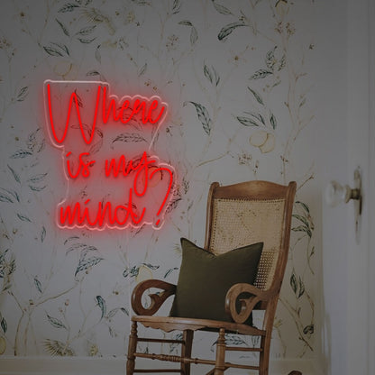 Where Is My Mind Led Neon Sign | Shineneon