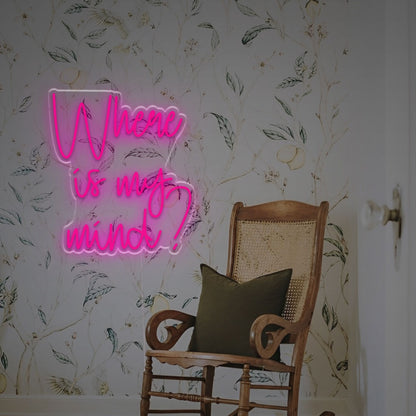 Where Is My Mind Led Neon Sign | Shineneon