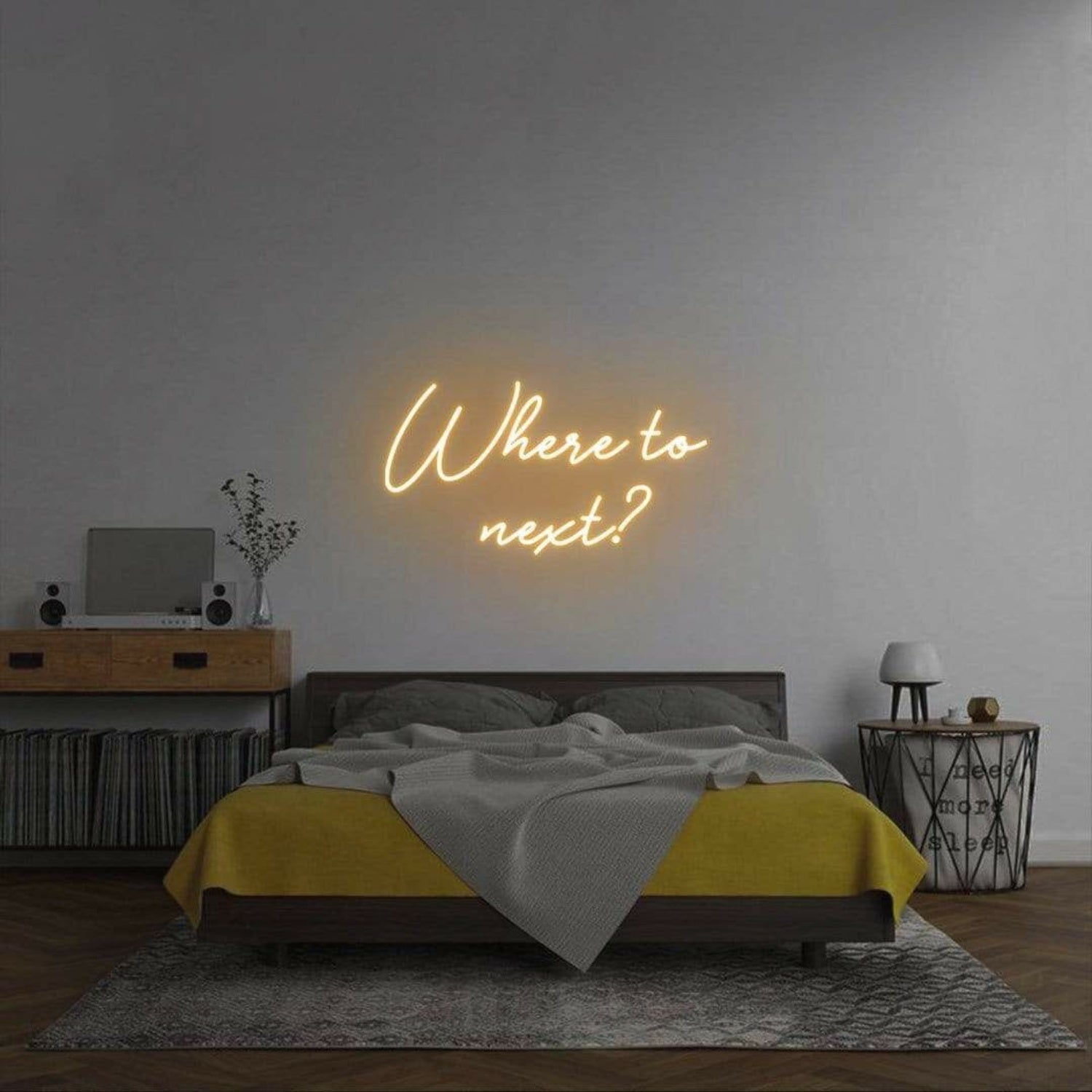 Where To Next Led Neon Sign | Shineneon