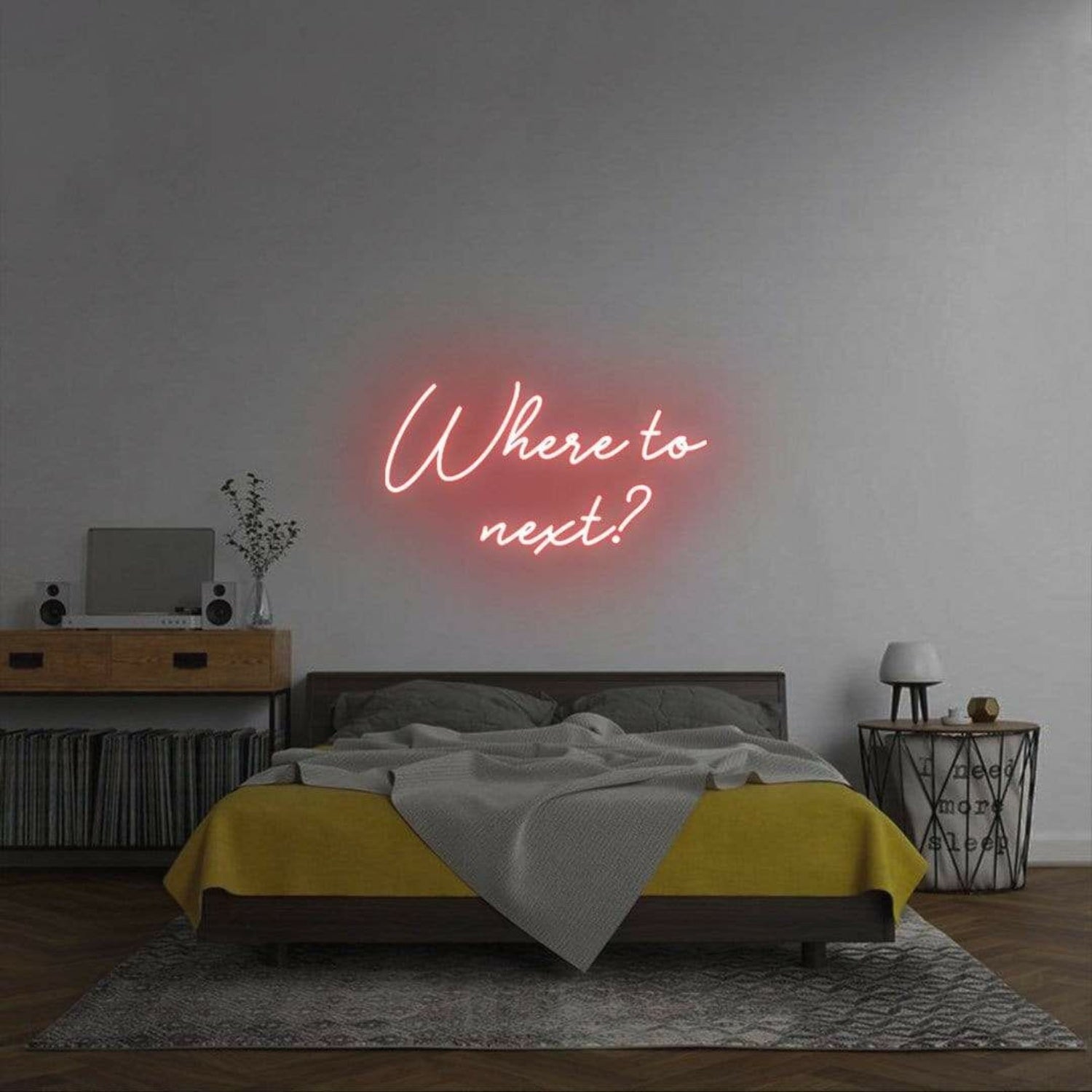 Where To Next Led Neon Sign | Shineneon
