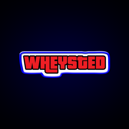 Wheysted Gym Fitness Led Neon Sign Rgb Color