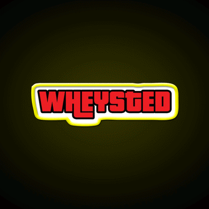 Wheysted Gym Fitness Led Neon Sign Rgb Color