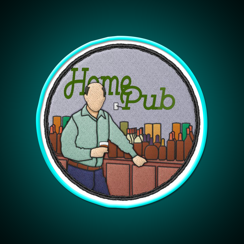 Whiskey Aficionado Midlife Merit Badge Whiskey Drink Bar Led Neon Sign Rgb Color