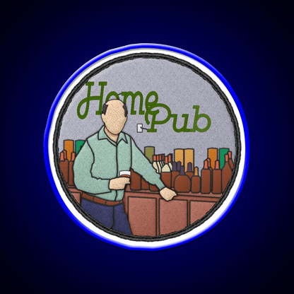 Whiskey Aficionado Midlife Merit Badge Whiskey Drink Bar Led Neon Sign Rgb Color - Shineneon