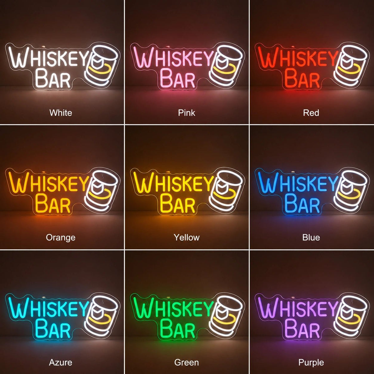 Whiskey Bar Beer Mug LED Neon Sign - Shineneon