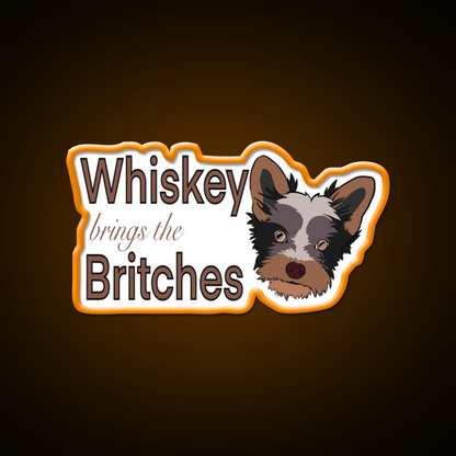Whiskey Britches Whiskey Drink Bar Led Neon Sign Rgb Color