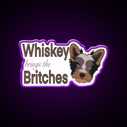 Whiskey Britches Whiskey Drink Bar Led Neon Sign Rgb Color
