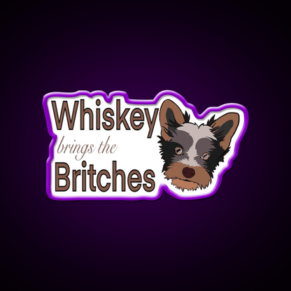 Whiskey Britches Whiskey Drink Bar Led Neon Sign Rgb Color - Shineneon